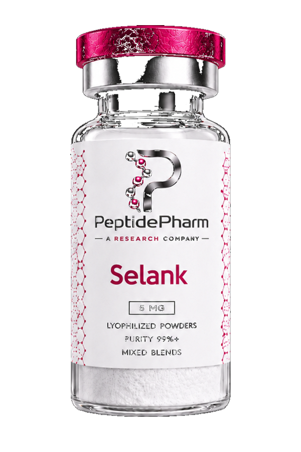 Selank research vial